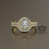 1.49ct Diamond Gold Matching Bridal Set - 01US52